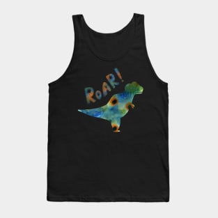 Watercolor T. Rex Tank Top